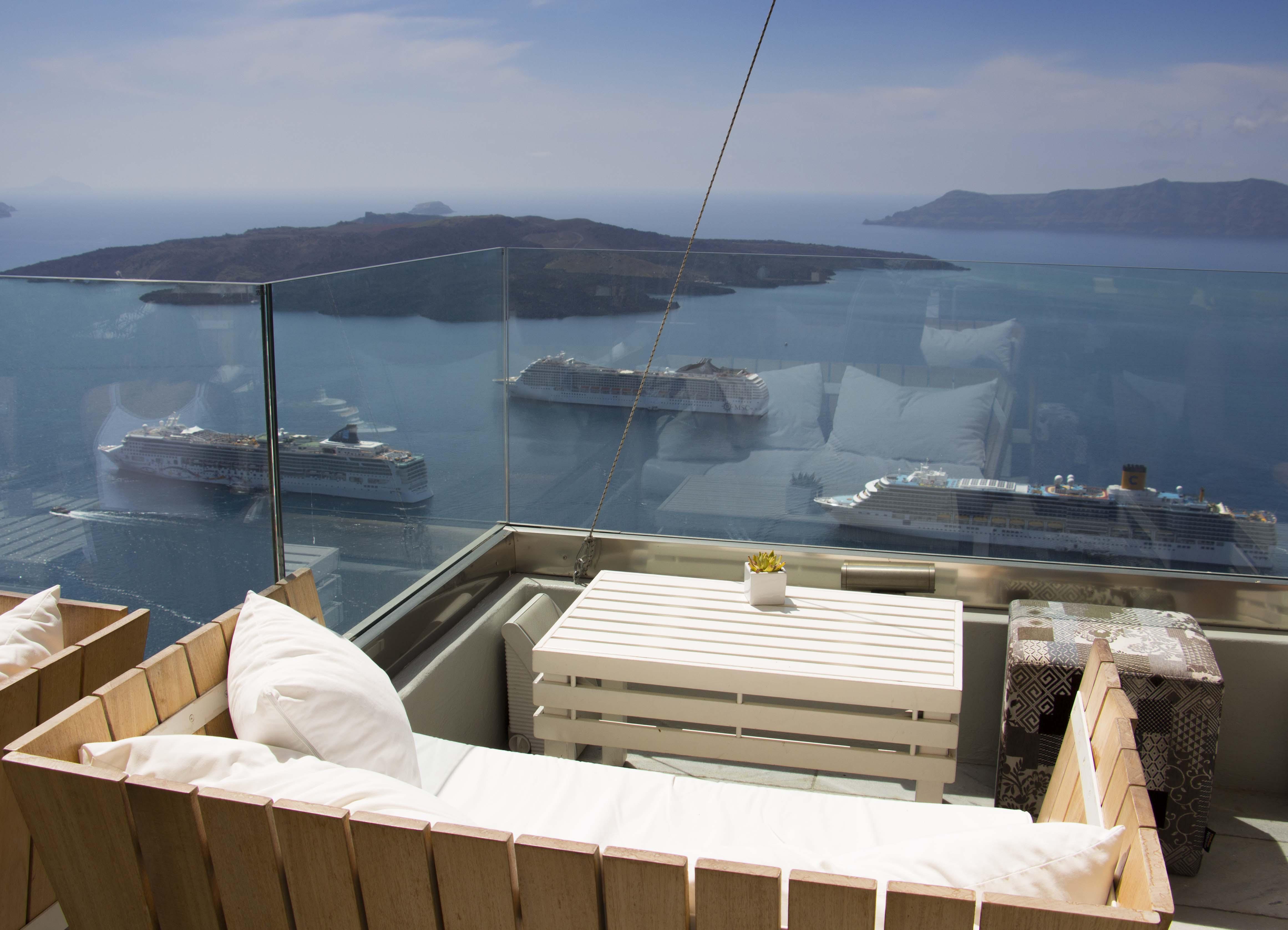 Panorama Boutique Hotel Fira  Exterior foto